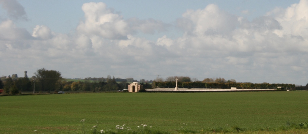 One of the many cemeteries on the outskirts of Arras