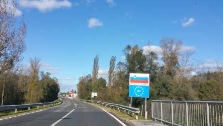 Entering Slovenia